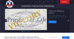 Desktop Screenshot of americanfreedomlawcenter.org